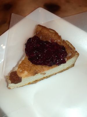 Cheesecake at Falafel Brothers - Shibuya in Tokyo