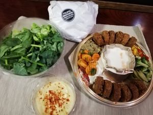 Party set (Delivery) at Falafel Brothers - Shibuya in Tokyo