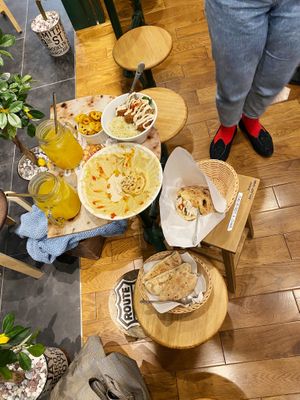 Yummy at Falafel Brothers - Shibuya in Tokyo