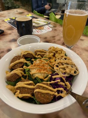 Falafel at Falafel Brothers - Shibuya in Tokyo