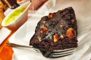 Brownie at Falafel Brothers - Shibuya in Tokyo