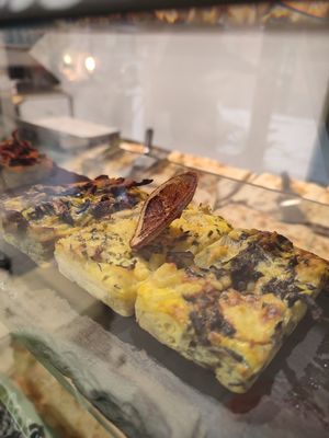 Flans  at Pomo D'oro in Finale Ligure