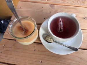 Vegan Rice Pudding  at Plan B Boulderhalle in Jena