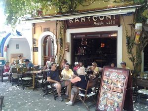 Look of the restaurant at Kantouni Kafe in Kos