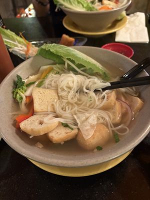 Vegan pho!  at Pho By Night Ottawa in Ottawa