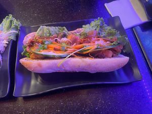 Vegan banh mi  at Pho By Night Ottawa in Ottawa