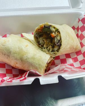 Crispy BBQ Chick’N Wrap at Yes It's Fresh in Cleveland