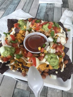 Loaded Nachos at Yes It's Fresh in Cleveland