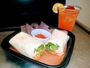 Hummus Wrap at Yes It's Fresh in Cleveland