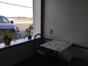 Seating.  at Yes It's Fresh in Cleveland