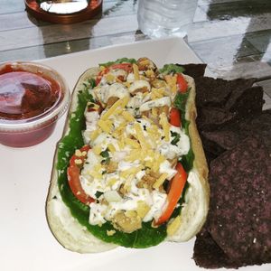 Creamy Ranch Chicken (or Steak) Sandwich at Yes It's Fresh in Cleveland