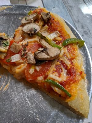 Not sure if it was a fresh pizza at Yes It's Fresh in Cleveland