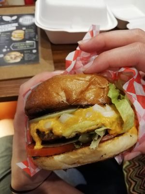 Vegan 'Beyond Beef' Burger at Bootlegger in Phuket
