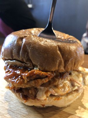 BFC- Chicken burger.  at Bootlegger in Phuket