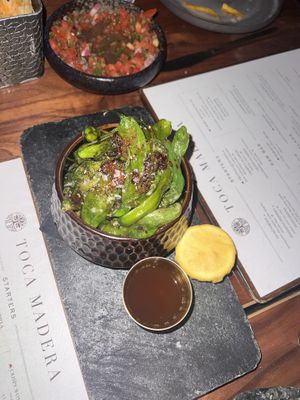 Shishito peppers   at Toca Madera in Scottsdale