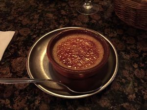 Crema catalana  at Juicy Jones - Hospital in Barcelona