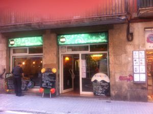 Doesn't like all that exciting from outside... at Juicy Jones - Hospital in Barcelona