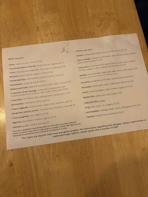   at St Martha Greek Taverna in Nantwich