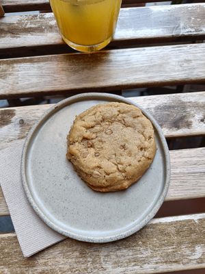 Peanut cookie at Blackbird in Valencia