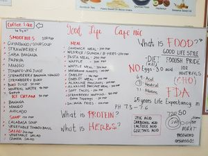 menu at Good Life Cafe'nic in Angeles