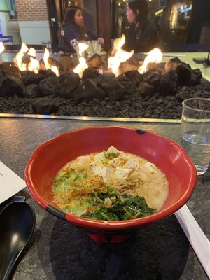 Creamy ramen  at JINYA Ramen Bar in North Bethesda