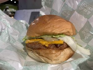 Beyond beef burger at Sun & Roots in Kowloon