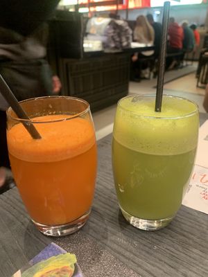 Juices   at LHR - Wagamama - T3 in West London