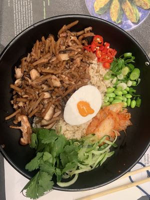 No duck donburi  at LHR - Wagamama - T3 in West London