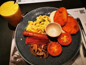 Vegan breakfast at LHR - Wagamama - T3 in West London