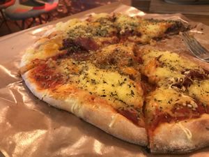 Pizza delicious! at Zjesc in Warsaw