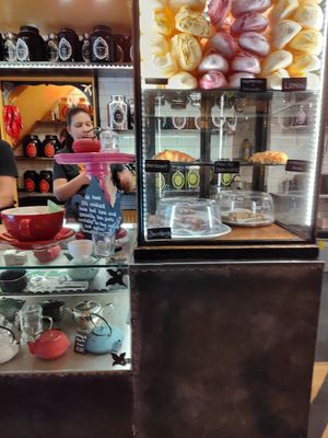 Indoors at Alpine Coffee Shop and Gallery in Betws-y-coed