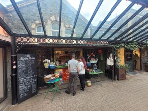 The Alpine Kiosk (Outside) at Alpine Coffee Shop and Gallery in Betws-y-coed