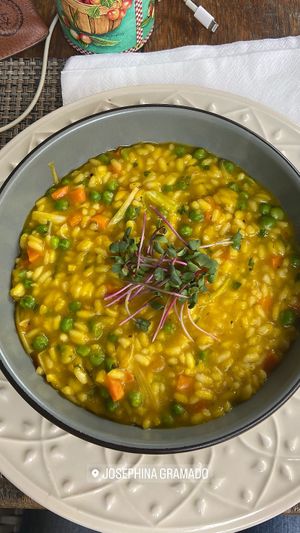Risoto vegano   at Josephina Cafe in Gramado