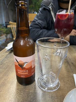 Kombucha  at Violeta in Santiago