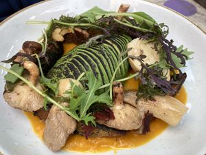 The impression we had was that all the ingredientes just didn’t go well with one another  at Violeta in Santiago