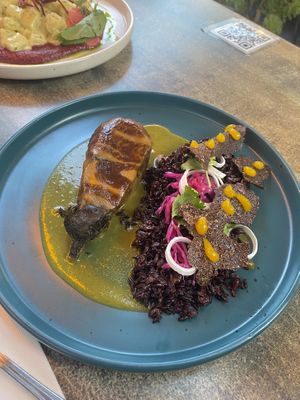 no es muy rico este plato de berenjena😒no lo recomiendo  #Veganuary at Violeta in Santiago