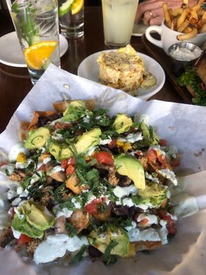 Best nachos!  at Plum Bistro in Seattle