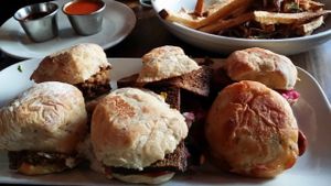 Sliders at Plum Bistro in Seattle
