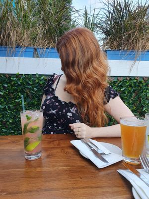 Vegan drinks! at Plum Bistro in Seattle