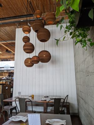 Beautiful ambiance at Plum Bistro in Seattle