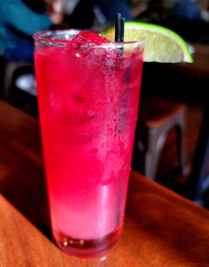 Blackberry lemonade at Plum Bistro in Seattle