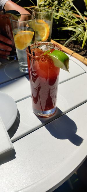 Bloody Mary - good not great at Plum Bistro in Seattle