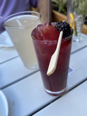 Blackberry lemonade is very good!  at Plum Bistro in Seattle