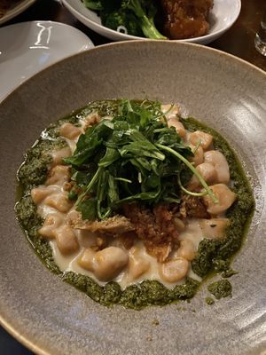 Black Truffle Sweet Potato Gnocchi   at Plum Bistro in Seattle