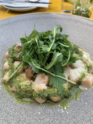 Black truffle sweet potato gnocchi   at Plum Bistro in Seattle