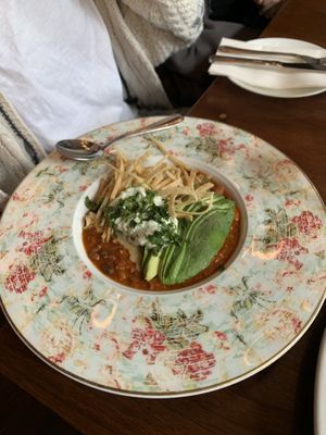 chili  at Plum Bistro in Seattle