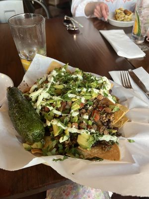 Nachos! at Plum Bistro in Seattle