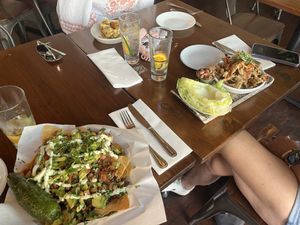 Everyone loved their food! at Plum Bistro in Seattle