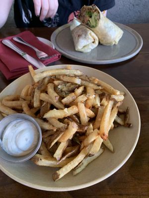 Rosemary fries amazing   at Plum Bistro in Seattle