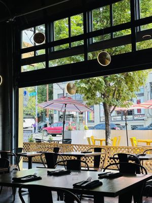 Table view  at Plum Bistro in Seattle